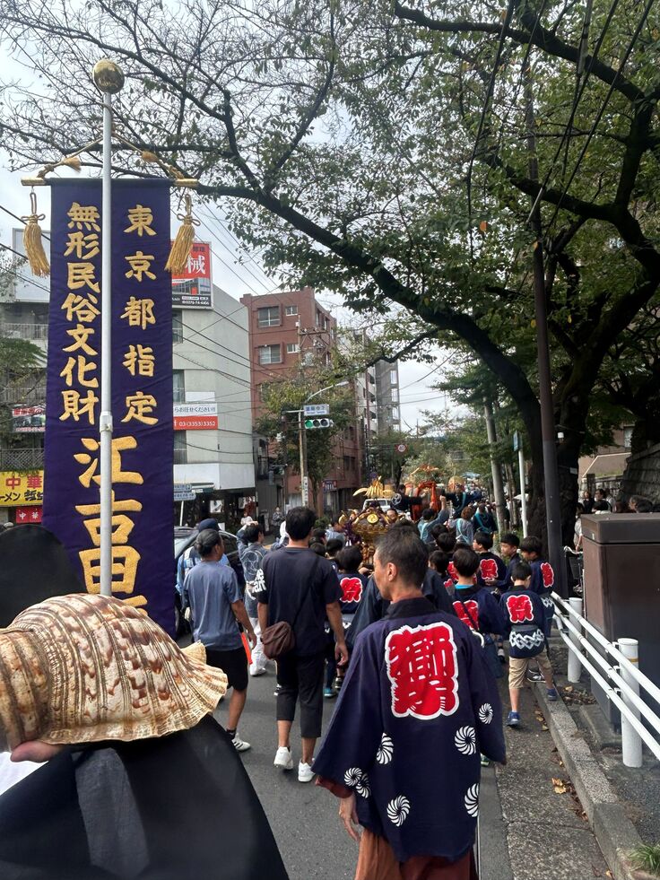 お練り行列の様子