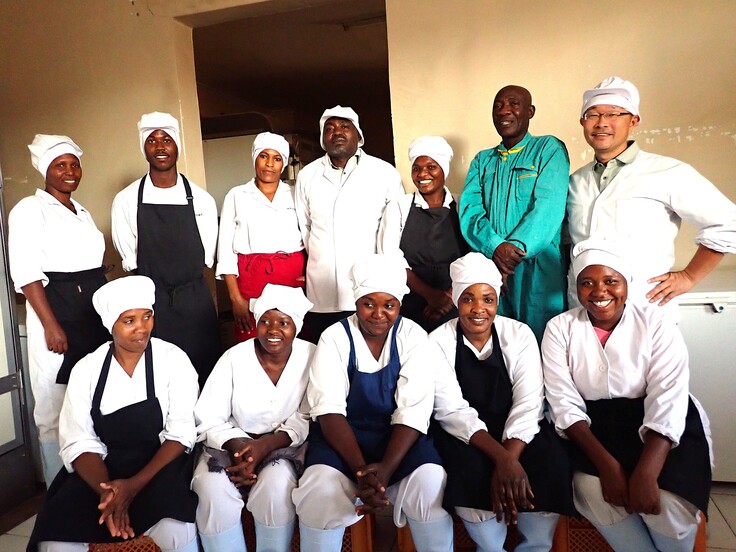 Matoborwaドドマ工場にて（2025年10月撮影）