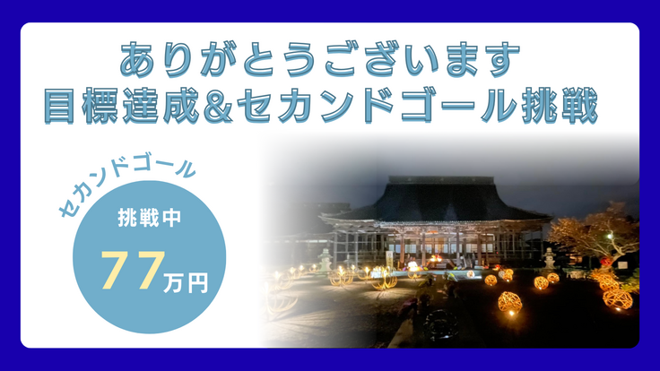 ブルー イエロー ポップ 御礼 クラウドファンディング X投稿.png