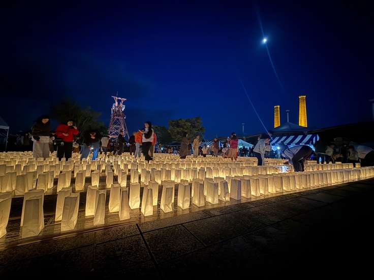 キャンドルナイトの様子