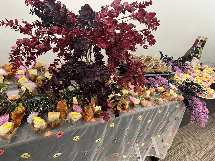 去年のケータリング