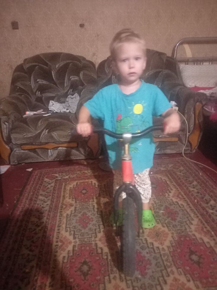 以前娘が使っていた自転車