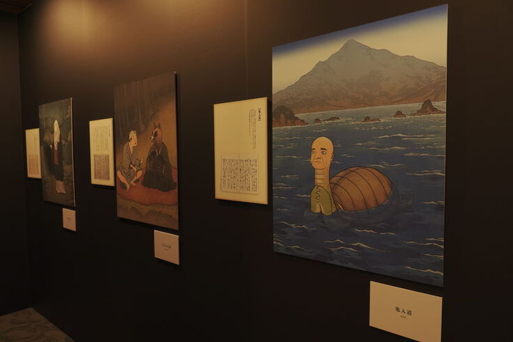 マット氏の妖怪アートらしい、不思議な世界が体感できます。