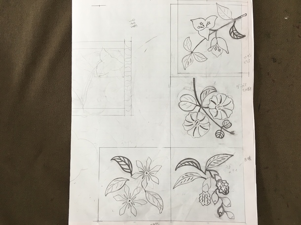 コースター図案