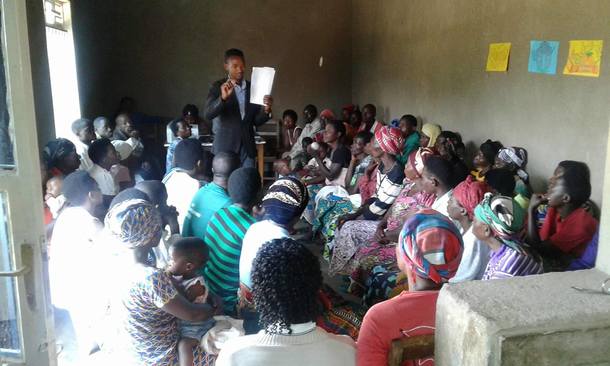 保護者会のようす