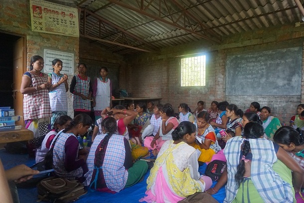 マンスリーミーティングの様子