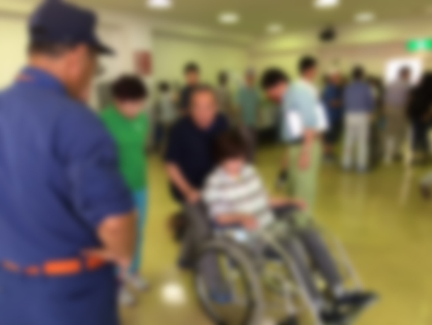 防災訓練の様子