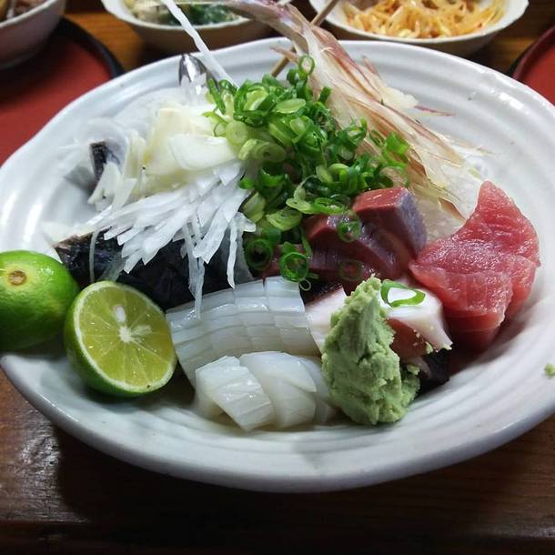 森本のお刺身