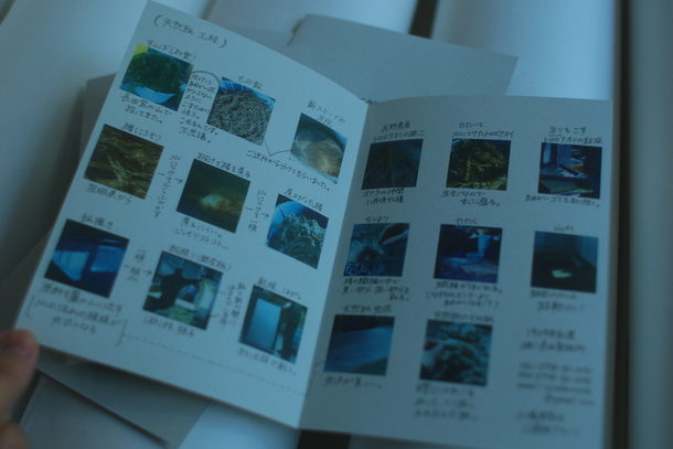 長田製紙所の天然紙の制作工程表