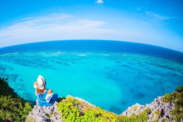 友人による撮影された沖縄での写真です