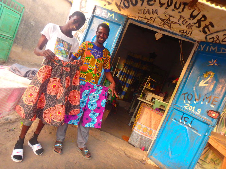 今できること。元気おすそわけアフリカ布マスクと現地マスク支援 作る人も使う人も、皆の幸せを彩る商品をセネガルから届けたい！（田賀 朋子 2020/05/ 13 投稿） - クラウドファンディング READYFOR