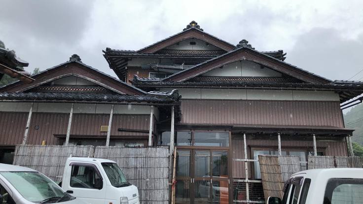 いやしの里いけだ　改修住宅 正面より