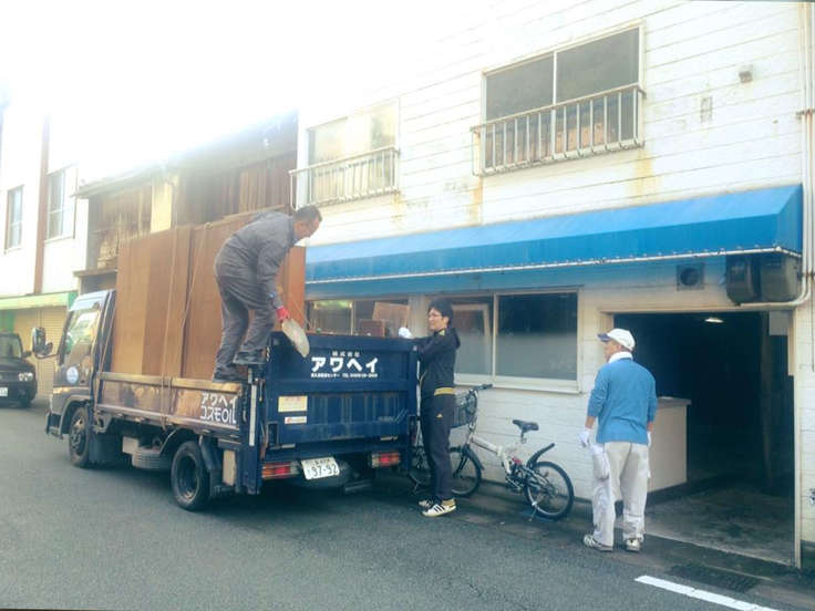 ２０１６年 旧クボクリ外観 リノベーションの様子