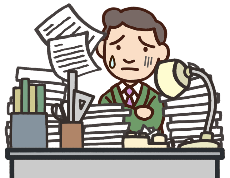 先生手帳　残業