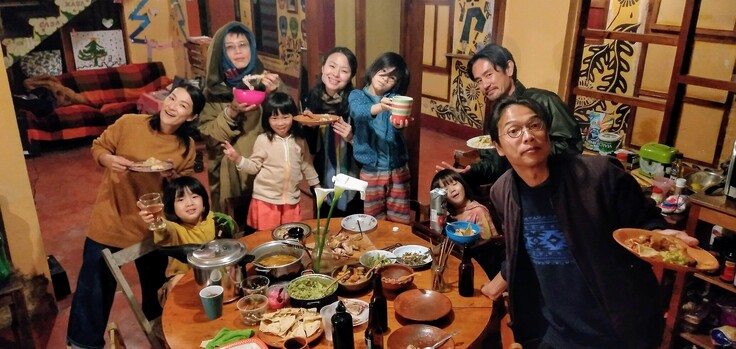 カサカサメンバーの旅立ちパーティー