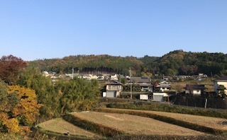 笹部駅から見た風景
