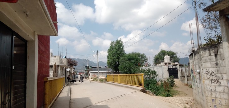 カサカサのご近所