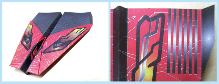 完成品と翼の裏側