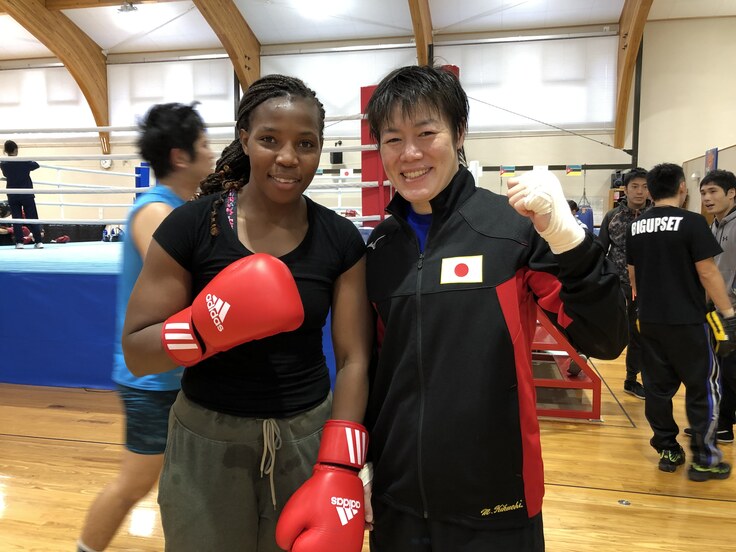 アマチュア時代モザンビーク合同合宿