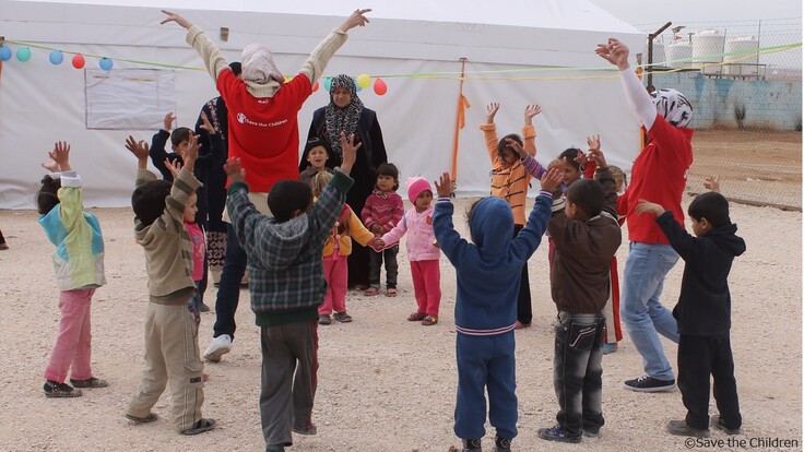 シリア難民の子どもたち