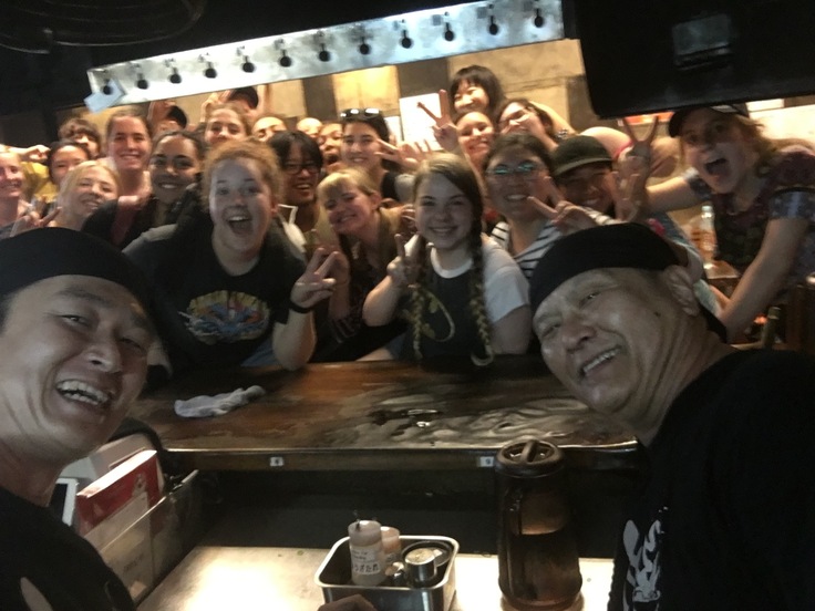 海外からのお客様との写真