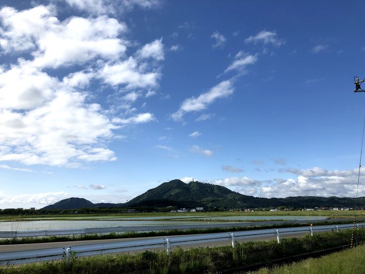 五城目町のシンボル森山