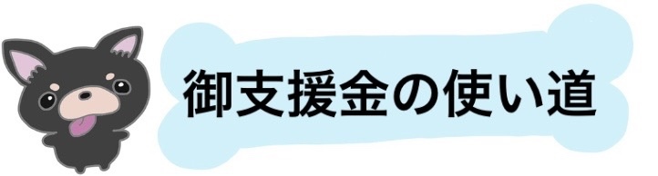 御支援金の使い道