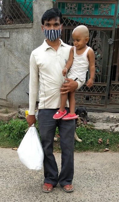 支援物資受給者