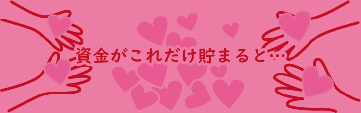 資金がこれだけ貯まると