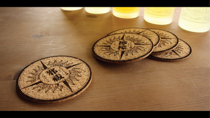 オリジナルコルクコースター