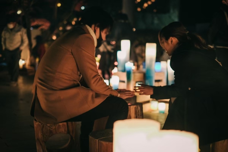 太宰府市のキャンドルイベントNiGHT UP