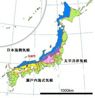 日本高梁マップ