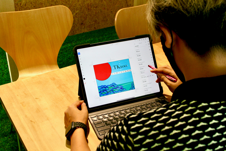 デザイン進行中！