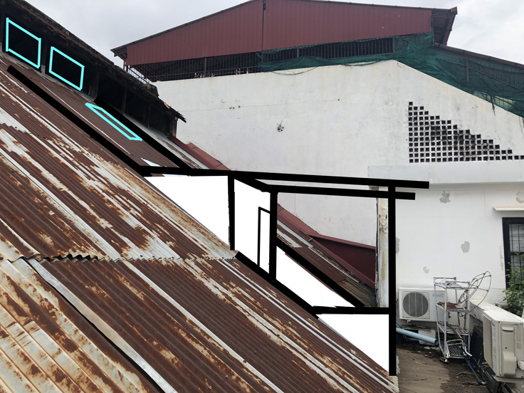 多目的室案外観