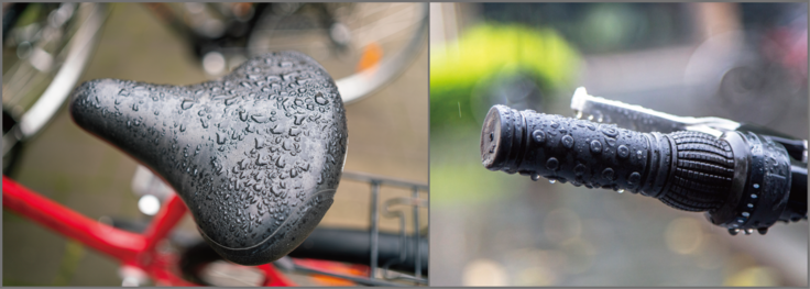 濡れているイメージ　横