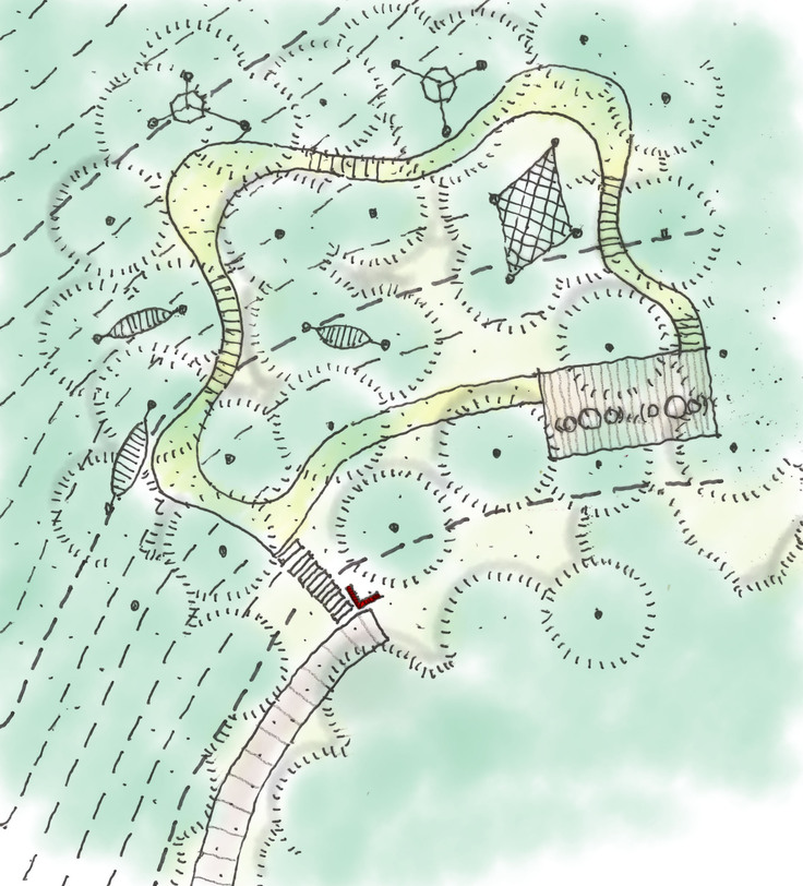めいそうの森平面図
