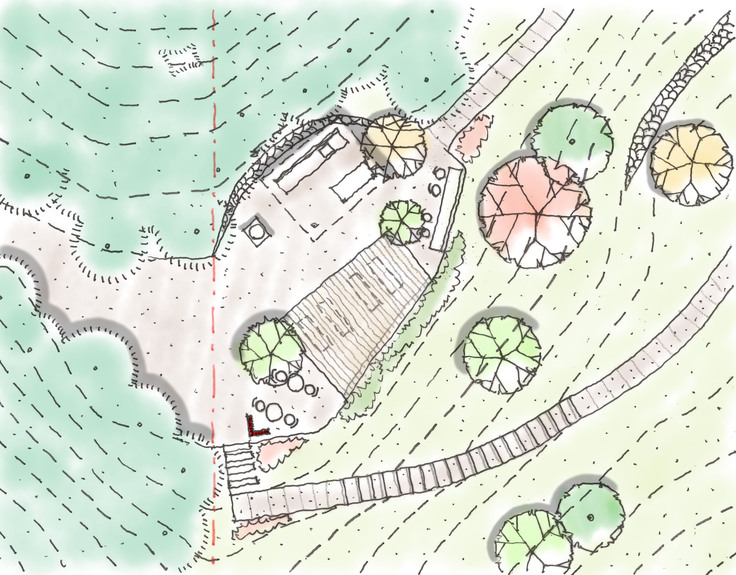 めぐみの庭平面図