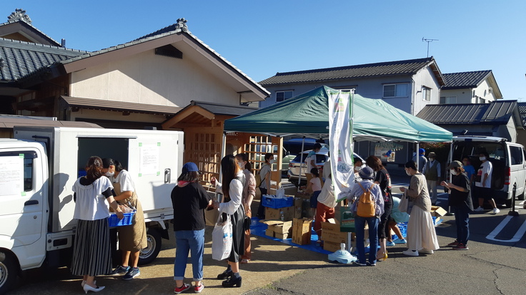 フードパントリー風景