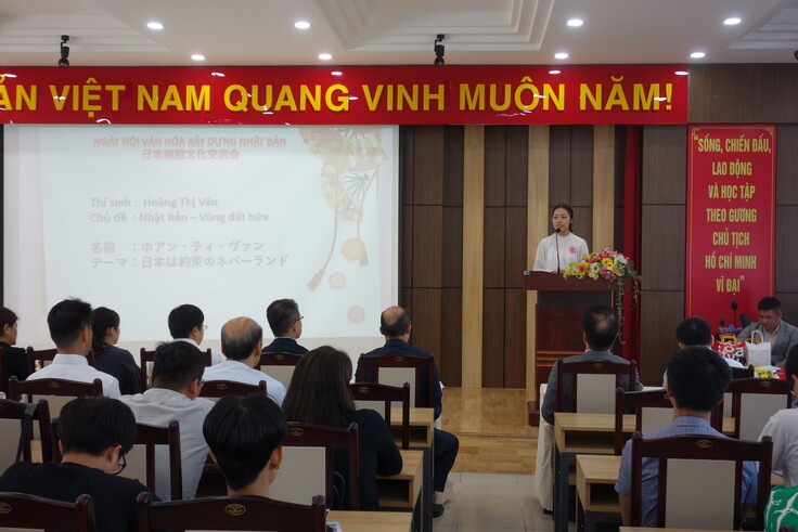 日本語スピーチコンテストの開催