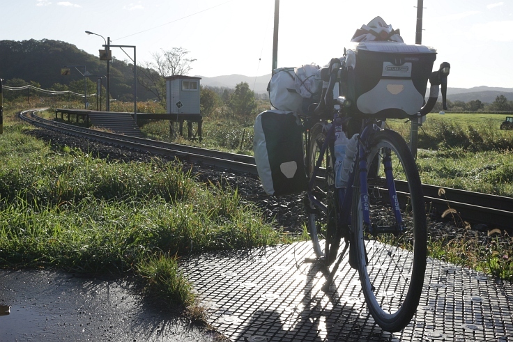 「ちゃり鉄14号」JR宗谷本線・糠南駅