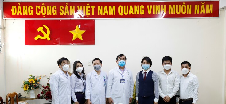 １区病院　Nguyen Thanh Tam院長