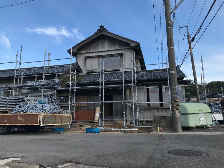 県境にある古民家