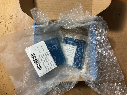 最終確認用の試作基板