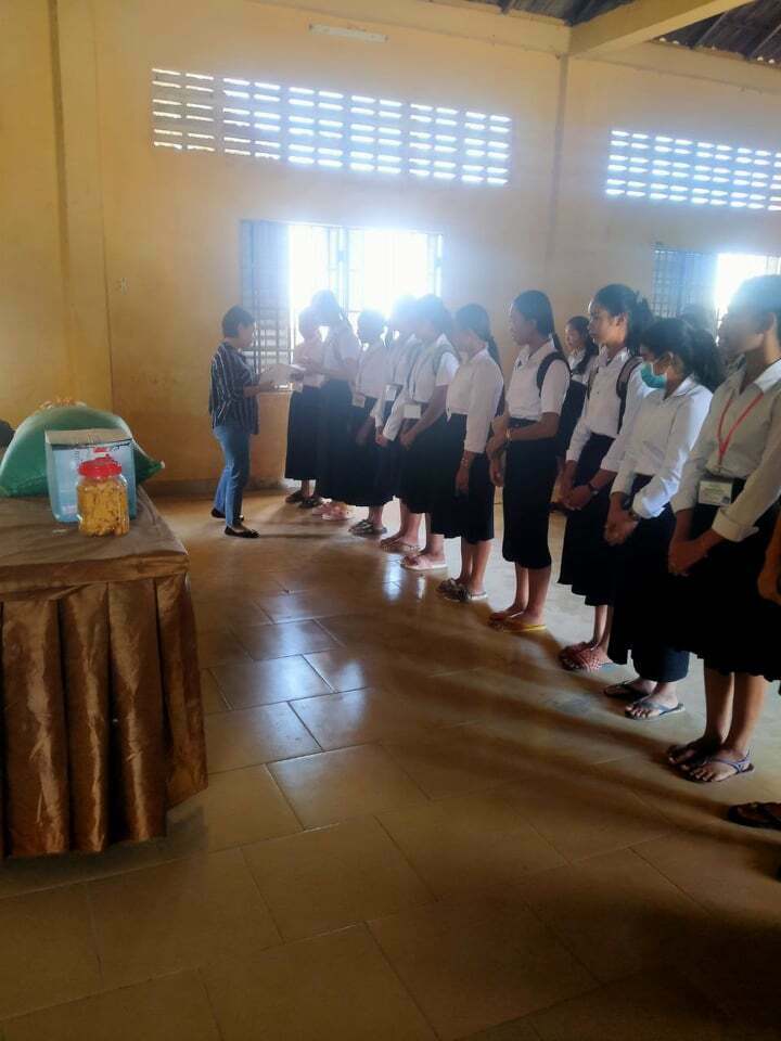 昨年度の贈呈式