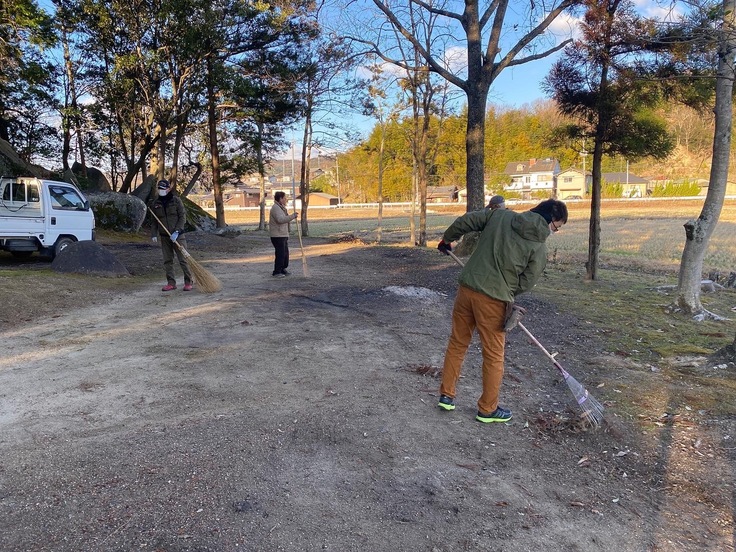 毎週、当番制で清掃をしています