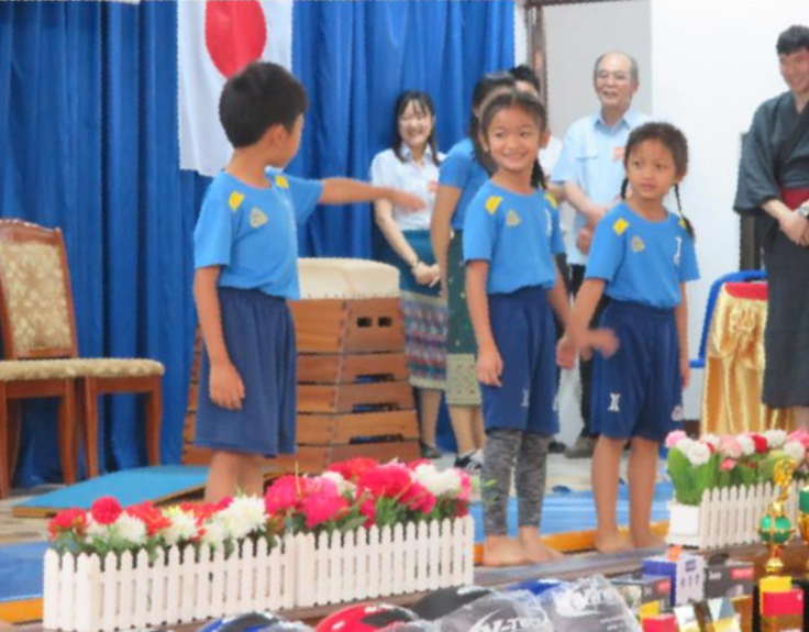 2019年大会でパフォーマンスを披露する生徒の様子