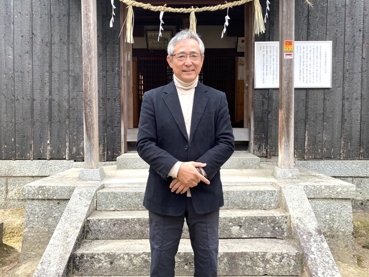 総代　難波道雄さん