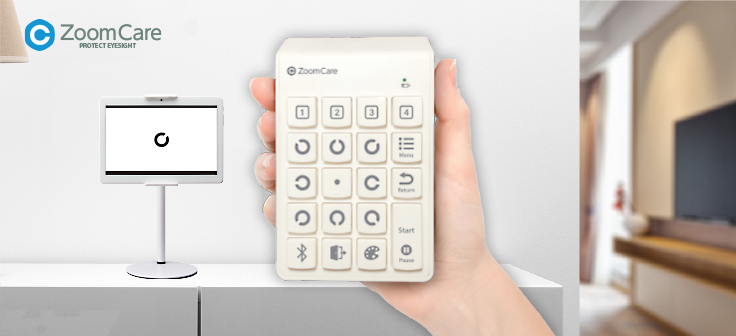 視力測定と測定記録を連携した視力管理システムZoomCare