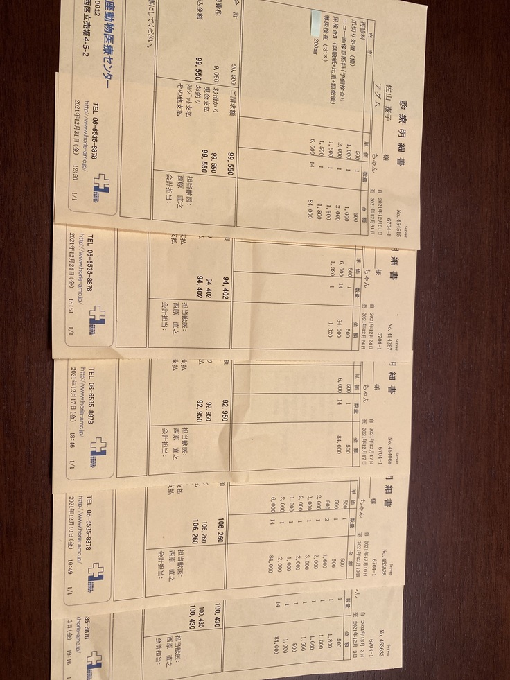 12月にかかった明細書
