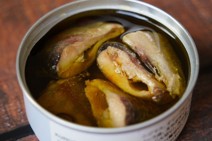 ニジマスの実食